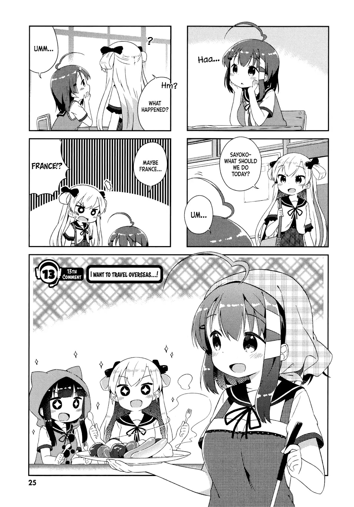 Nyoroko no Namahousou! Chapter 13 page 1 - Chapter 13: I want to travel overseas...!