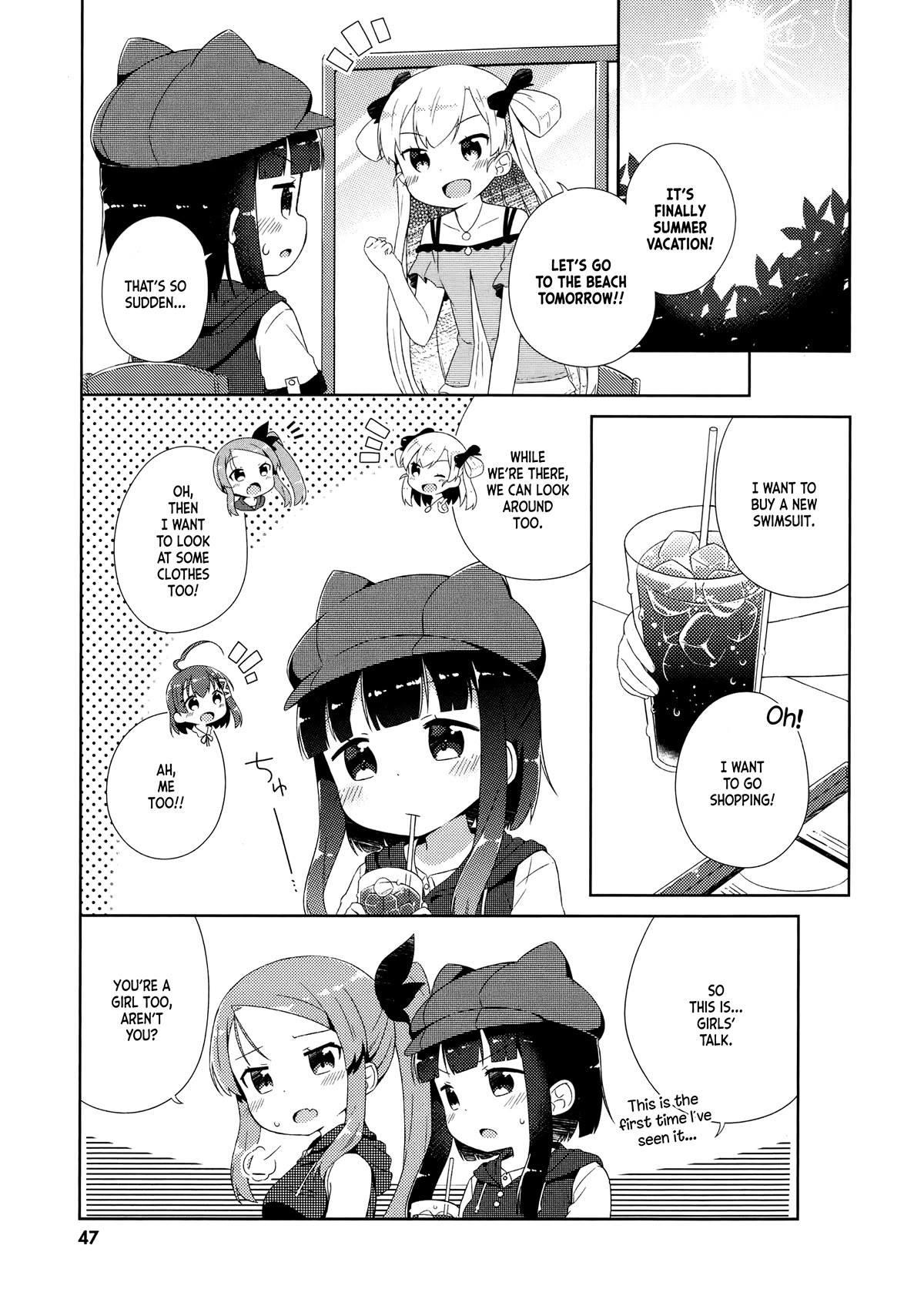 Nyoroko no Namahousou! Chapter 15 page 1 - Chapter 15: Shopping with everyone!