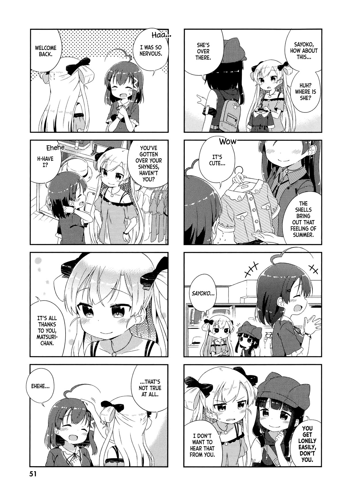 Nyoroko no Namahousou! Chapter 15 page 5 - Chapter 15: Shopping with everyone!