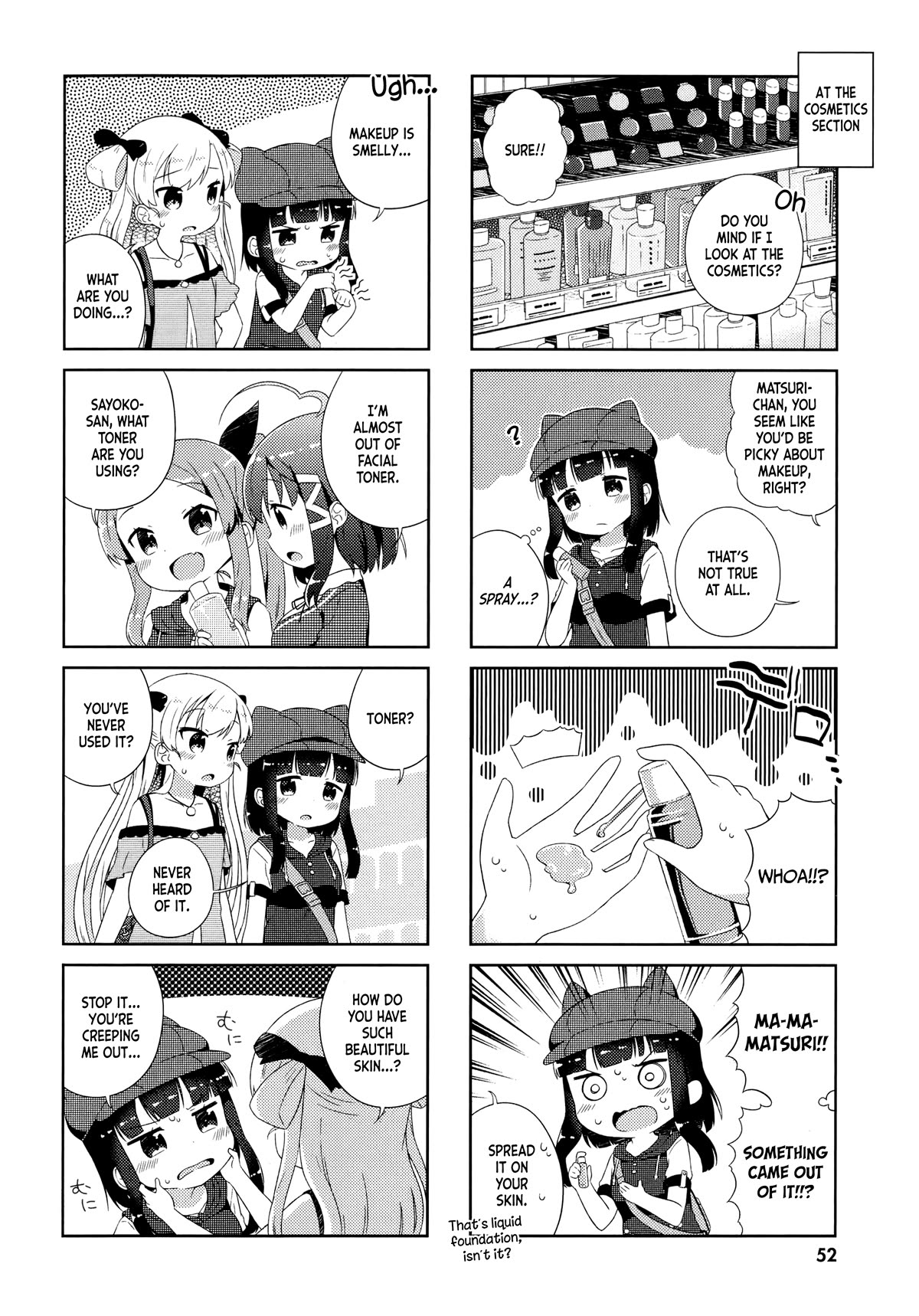 Nyoroko no Namahousou! Chapter 15 page 6 - Chapter 15: Shopping with everyone!