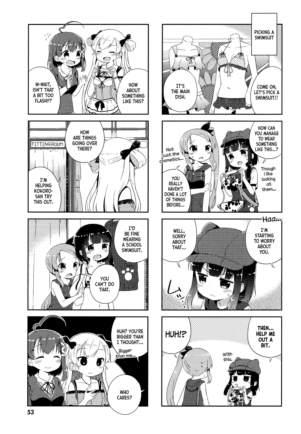 Nyoroko no Namahousou! Chapter 15 page 7 - Chapter 15: Shopping with everyone!