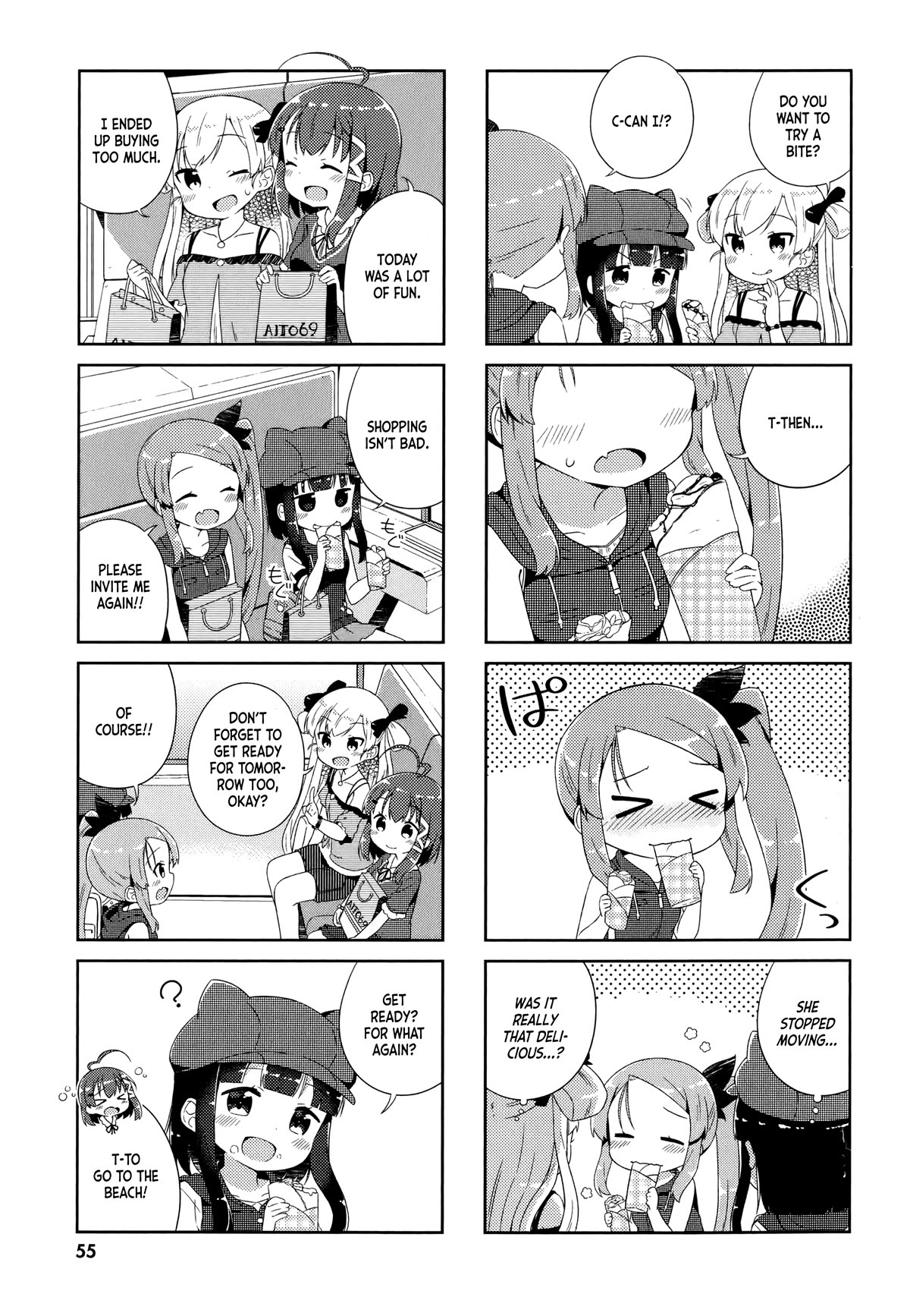 Nyoroko no Namahousou! Chapter 15 page 9 - Chapter 15: Shopping with everyone!