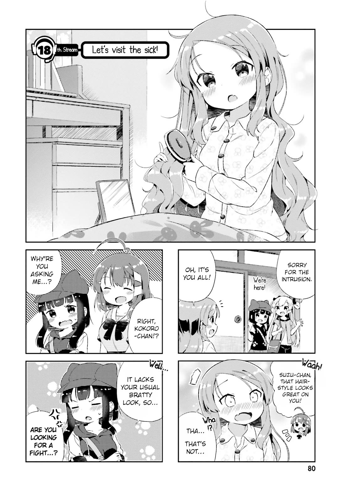 Nyoroko no Namahousou! Chapter 18 page 2 - Chapter 18: Let's visit the sick!