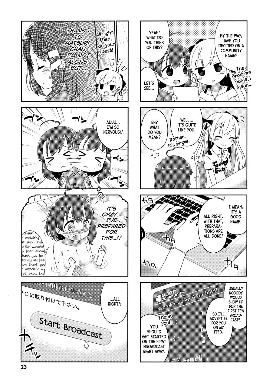 Nyoroko no Namahousou! Chapter 2 page 5 - Chapter 2 : Nyoroko's First Broadcast!