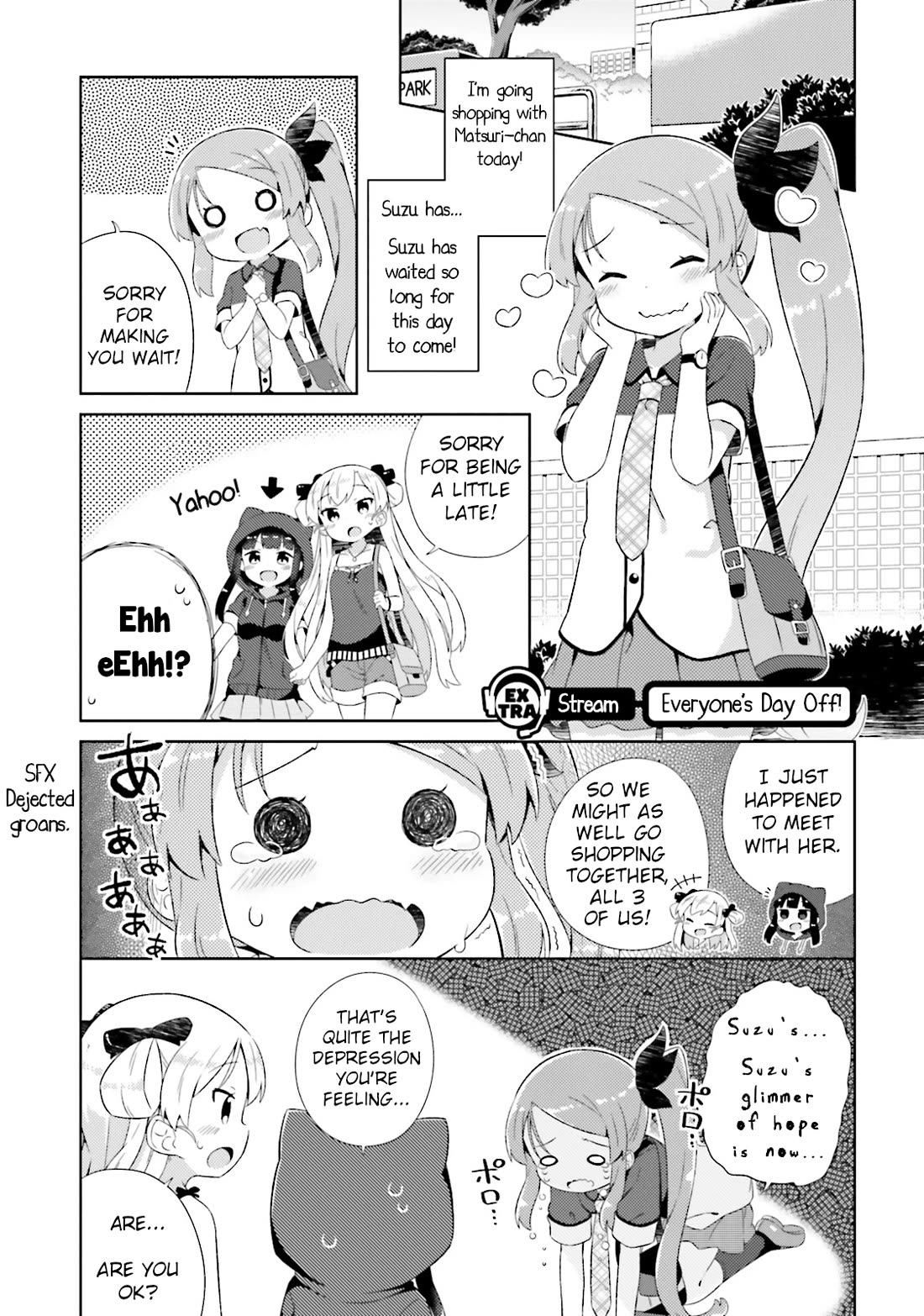 Nyoroko no Namahousou! Chapter 20.5 page 1 - Chapter 20.5: Volume 2 Extra + Afterword