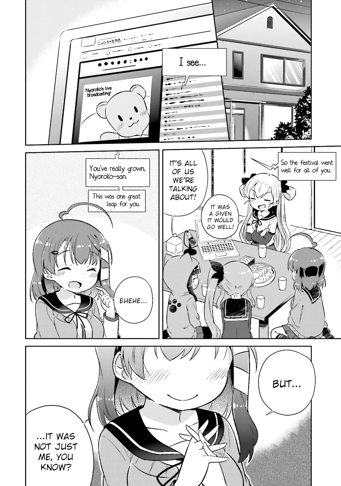 Nyoroko no Namahousou! Chapter 20 page 8 - Chapter 20: Thanks to all of you. [END]