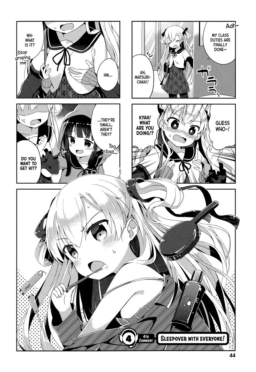 Nyoroko no Namahousou! Chapter 4 page 2 - Chapter 4 : Sleepover with everyone!