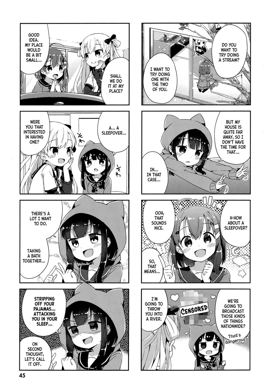 Nyoroko no Namahousou! Chapter 4 page 3 - Chapter 4 : Sleepover with everyone!