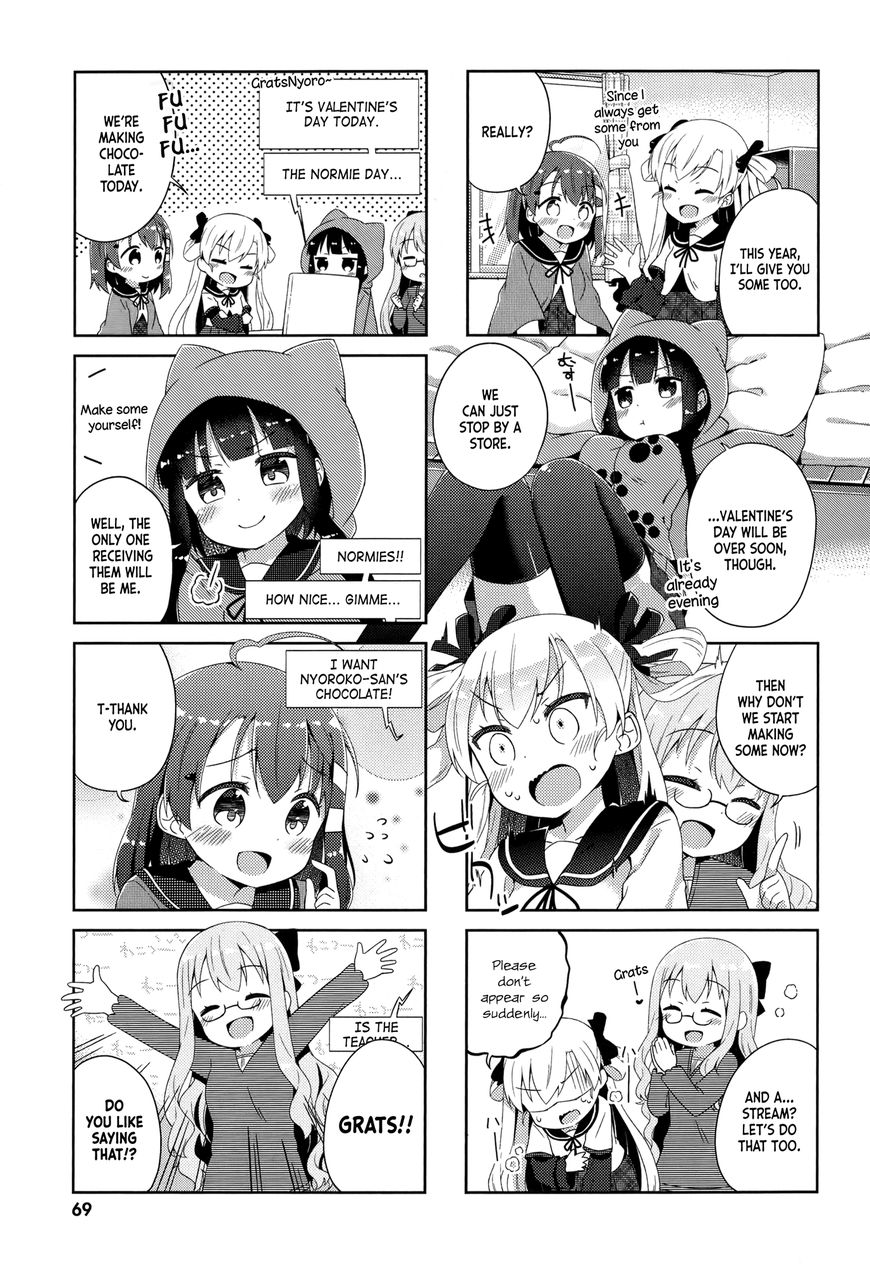 Nyoroko no Namahousou! Chapter 6 page 3 - Chapter 6 : Let's make chocolate!