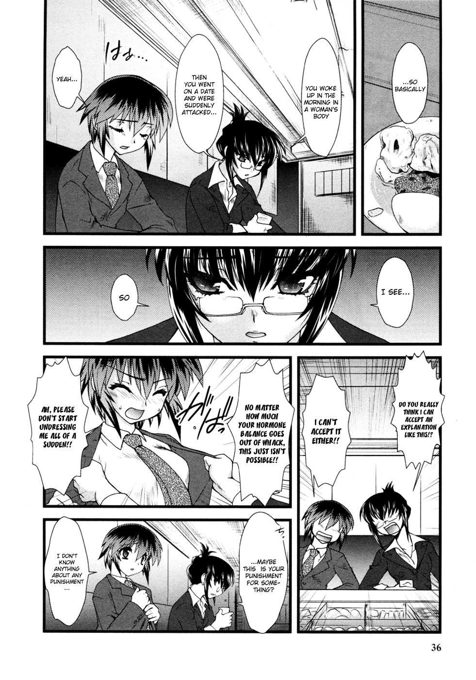 Nyotai-ka Chapter 3 page 3 - Chapter 3