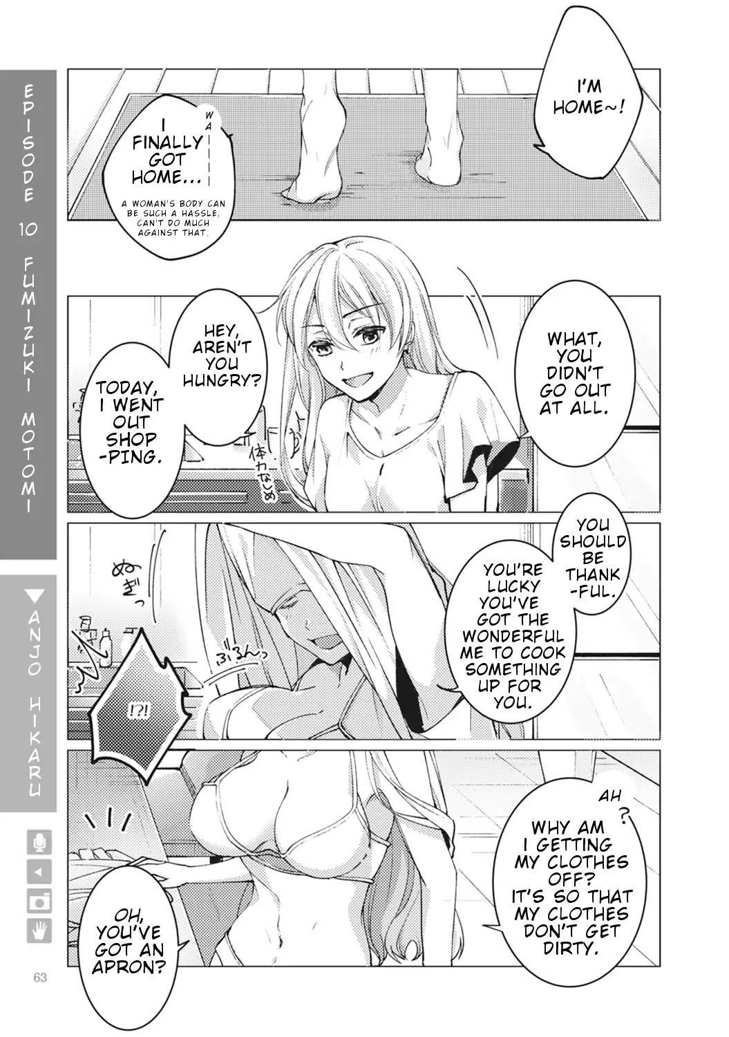 Nyotaika Plus Kanojo Chapter 3 page 2 - Chapter 3