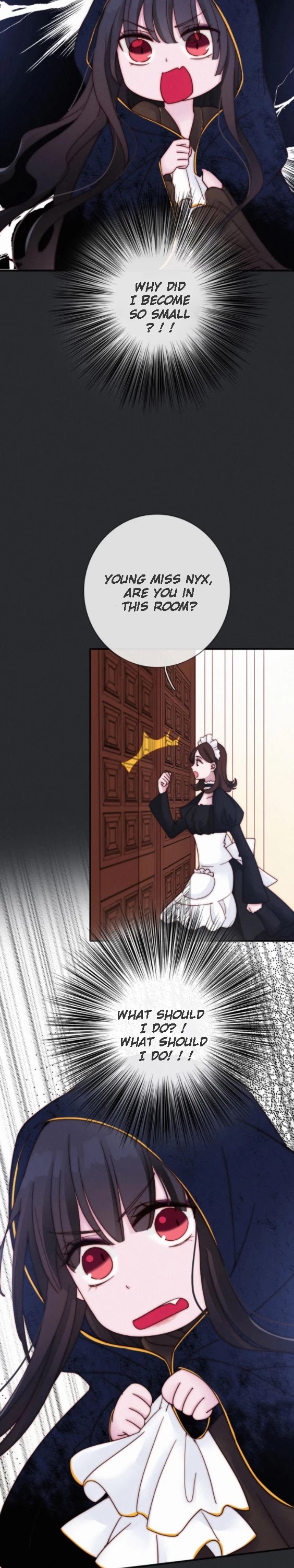 Nyx Stay Night Chapter 56 page 14 - Chapter 56: The witch become smaller?