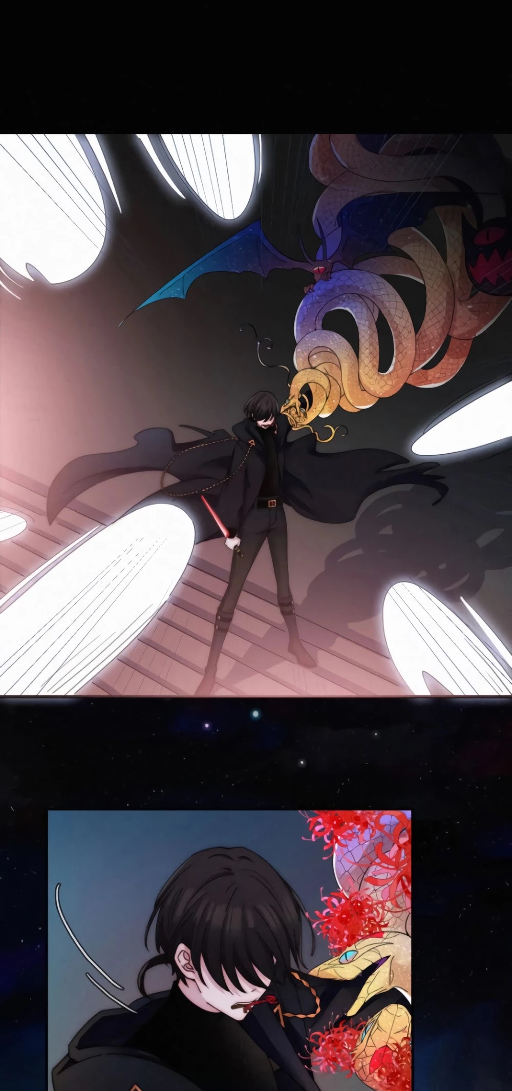 Nyx Stay Night Chapter 62 page 48 - Chapter 62: The Faint Red Sunset