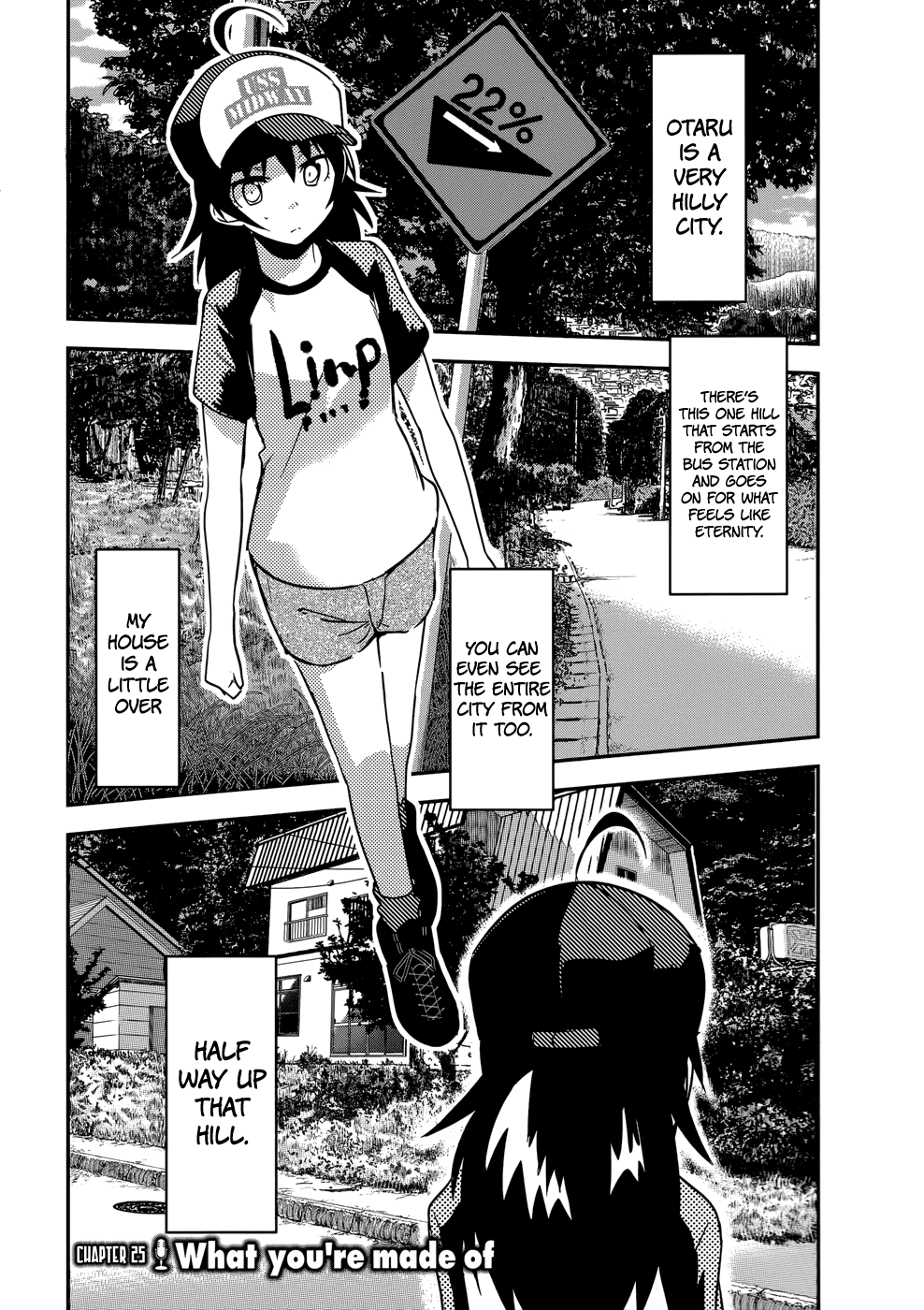 O/A Chapter 25 page 1 - Chapter 25: What You're Made Of