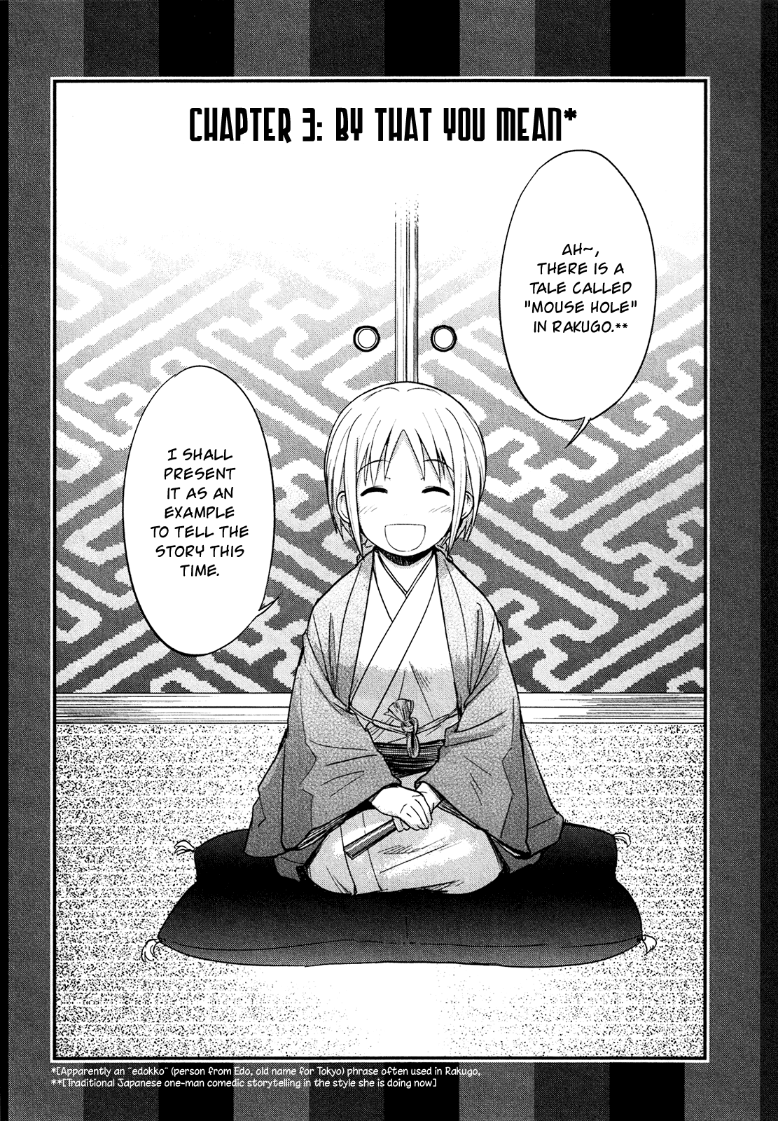 O/A Chapter 3 page 2 - Chapter 3: By That You Mean