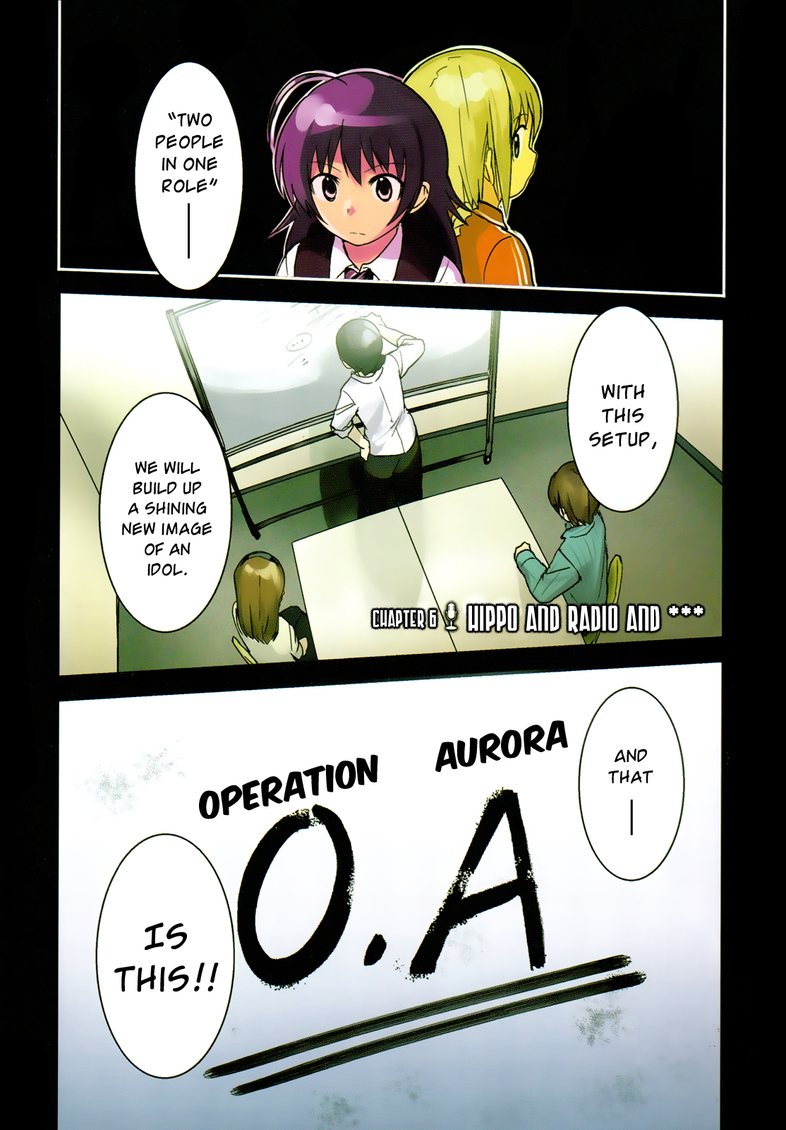 O/A Chapter 6 page 1 - Chapter 6: Hippo and Radio and ****