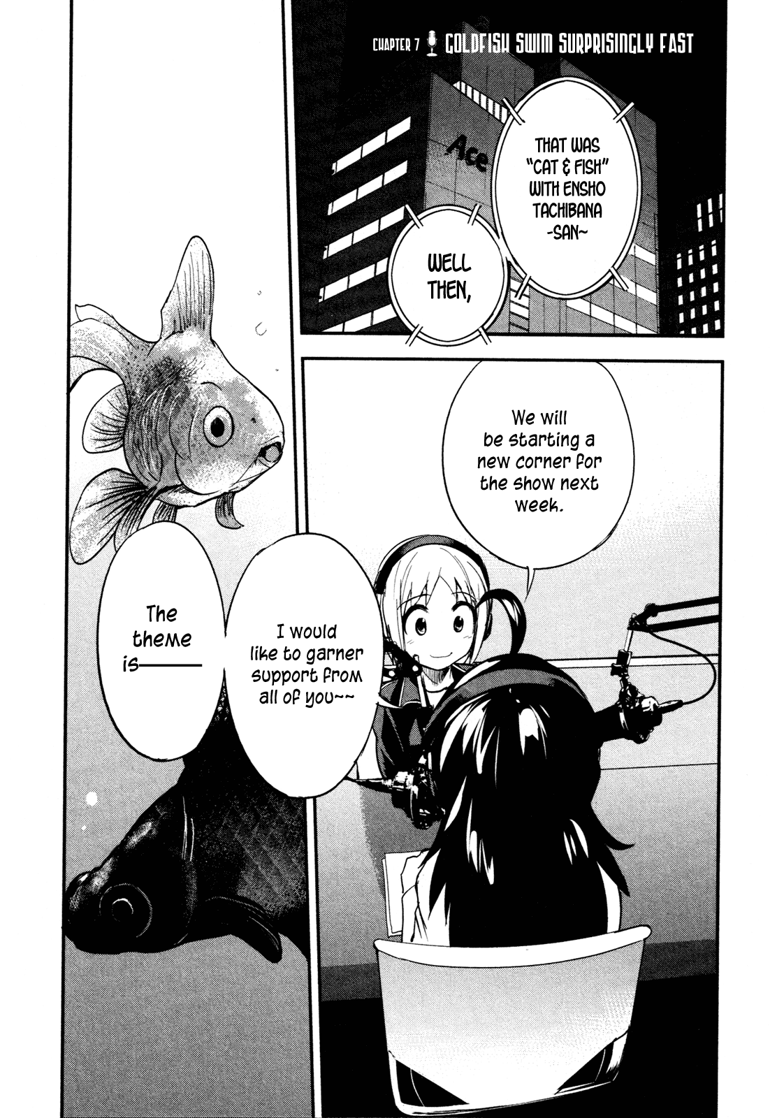 O/A Chapter 7 page 1 - Chapter 7: Goldfish Swim Surprisingly Fast