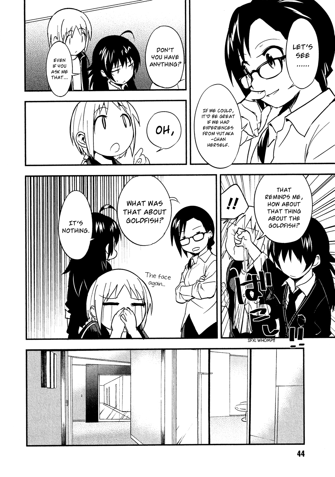 O/A Chapter 7 page 8 - Chapter 7: Goldfish Swim Surprisingly Fast