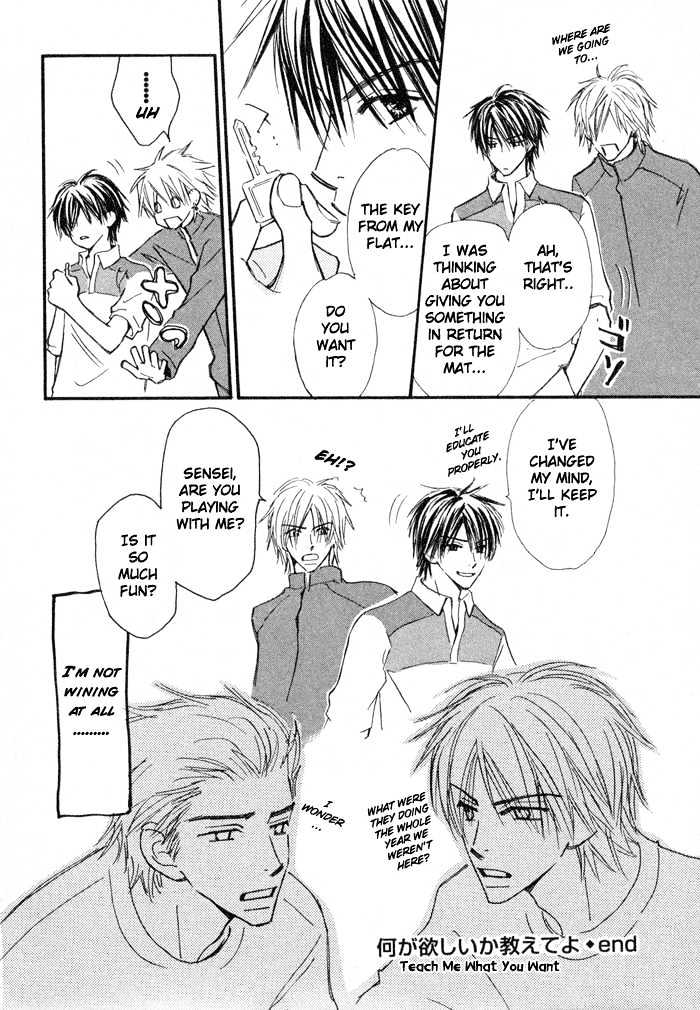 Oaji wa Dou desu ka? Chapter 5 page 35 - Chapter 5: Tell Me What You Want