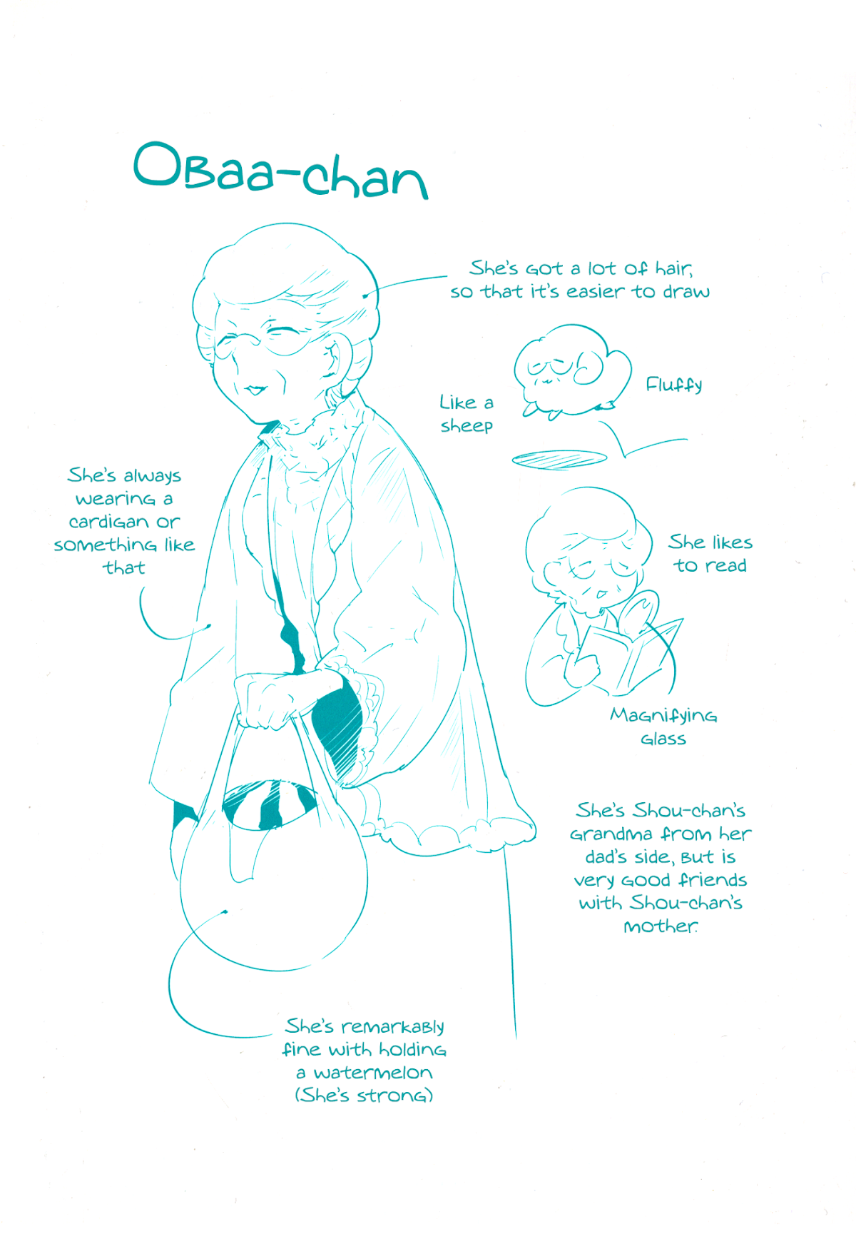 Obaa-chan to Game Chapter 6.5 page 17 - Chapter 6.5: Vol. 1 Omake