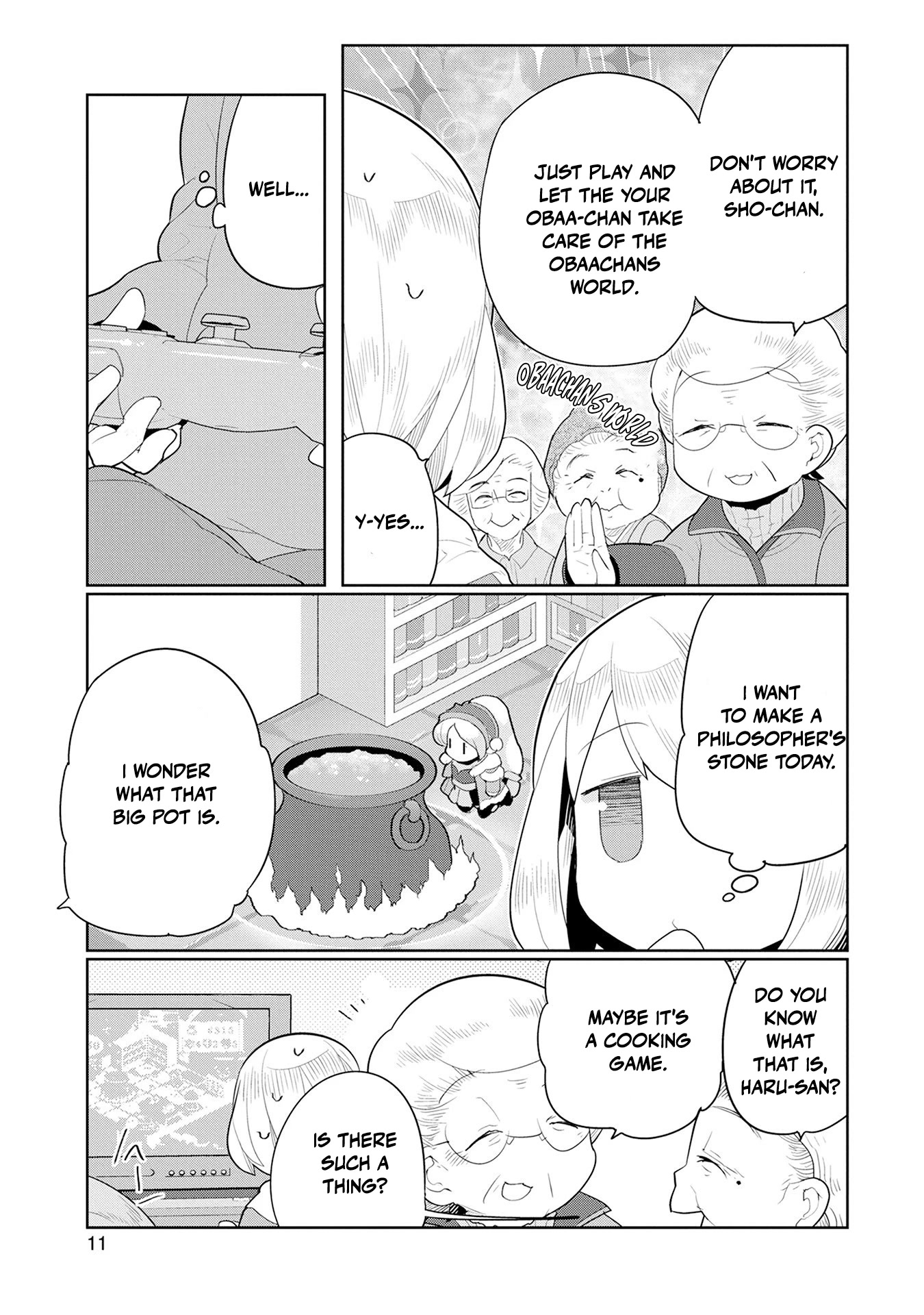Obaa-chan to Game Chapter 7 page 11 - Chapter 7