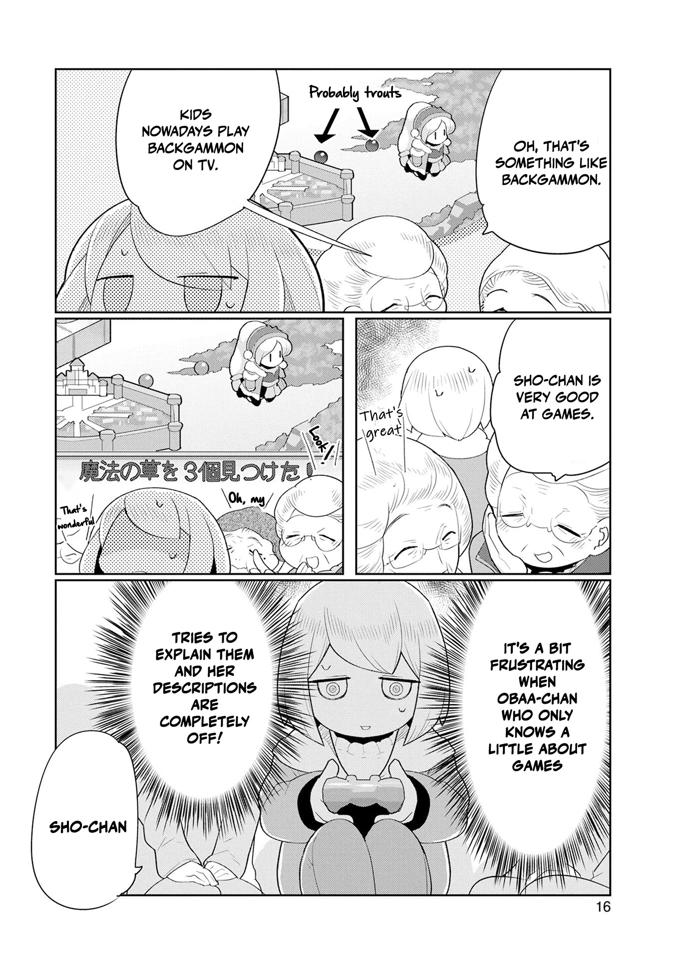 Obaa-chan to Game Chapter 7 page 16 - Chapter 7