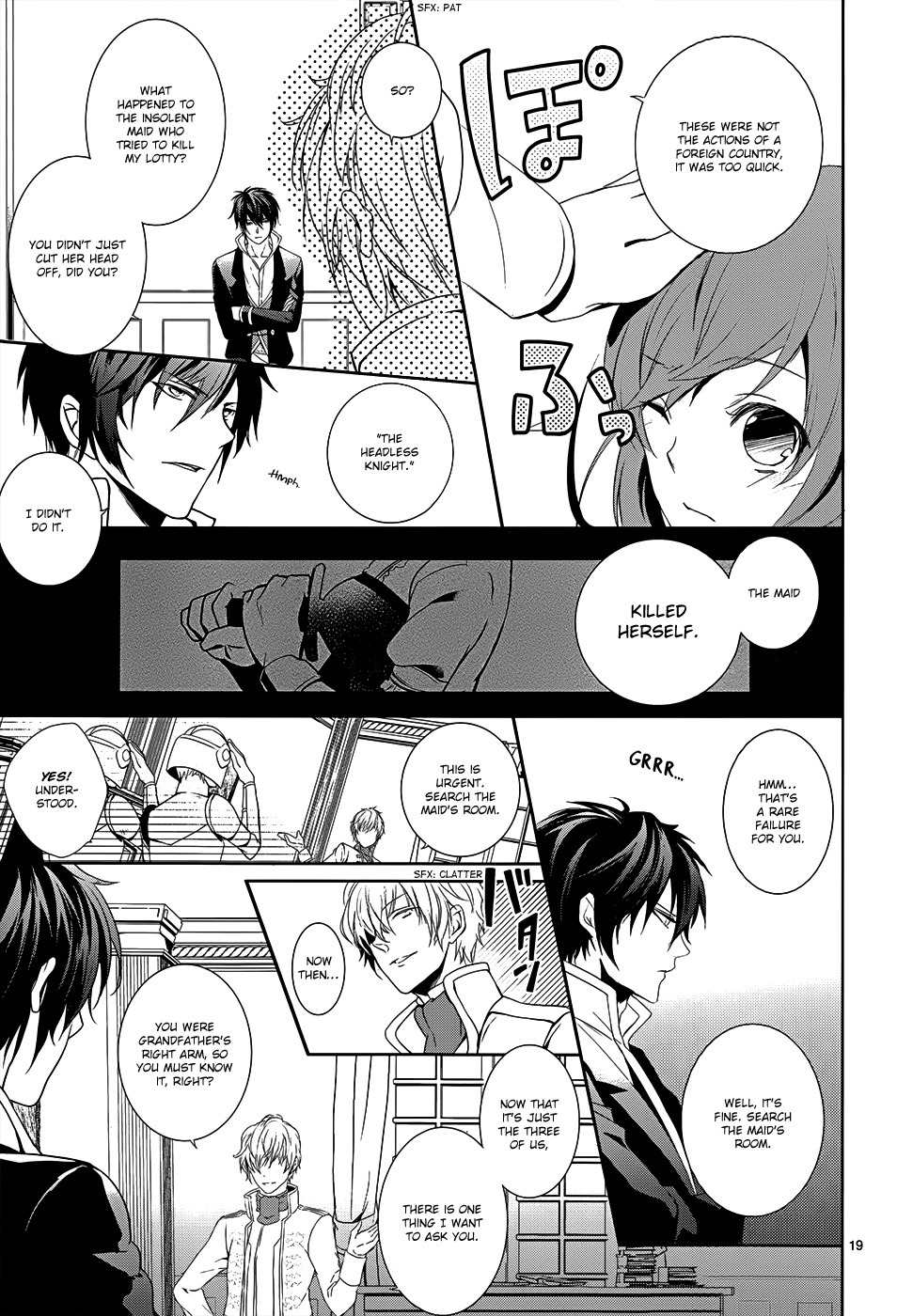 Obito no Hime to Kubinashi Kishi Chapter 1 page 21 - Chapter 1