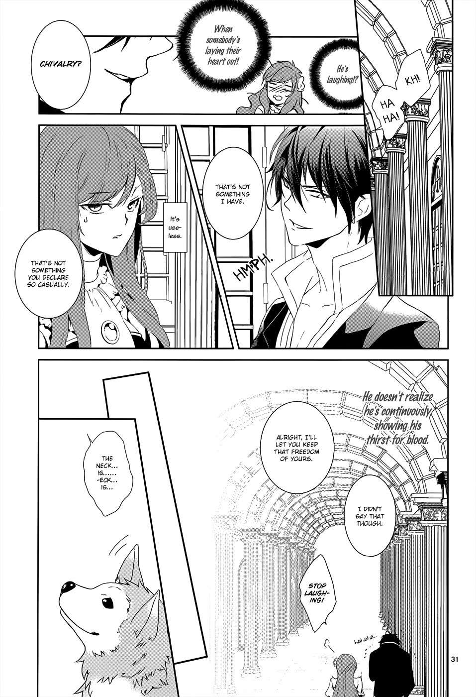 Obito no Hime to Kubinashi Kishi Chapter 1 page 33 - Chapter 1