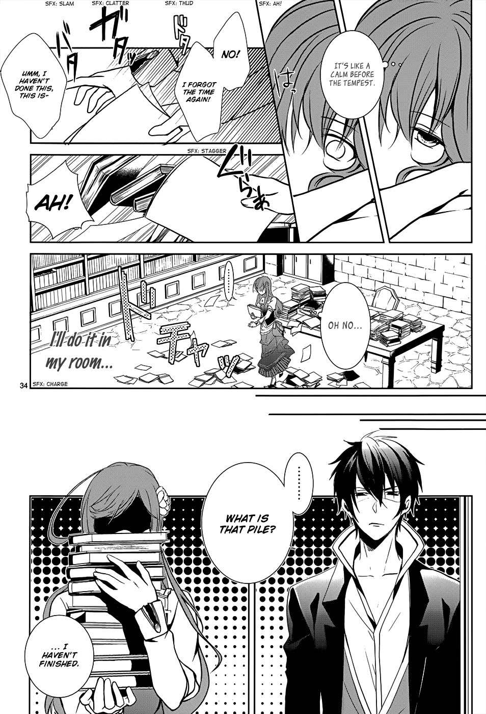 Obito no Hime to Kubinashi Kishi Chapter 1 page 36 - Chapter 1