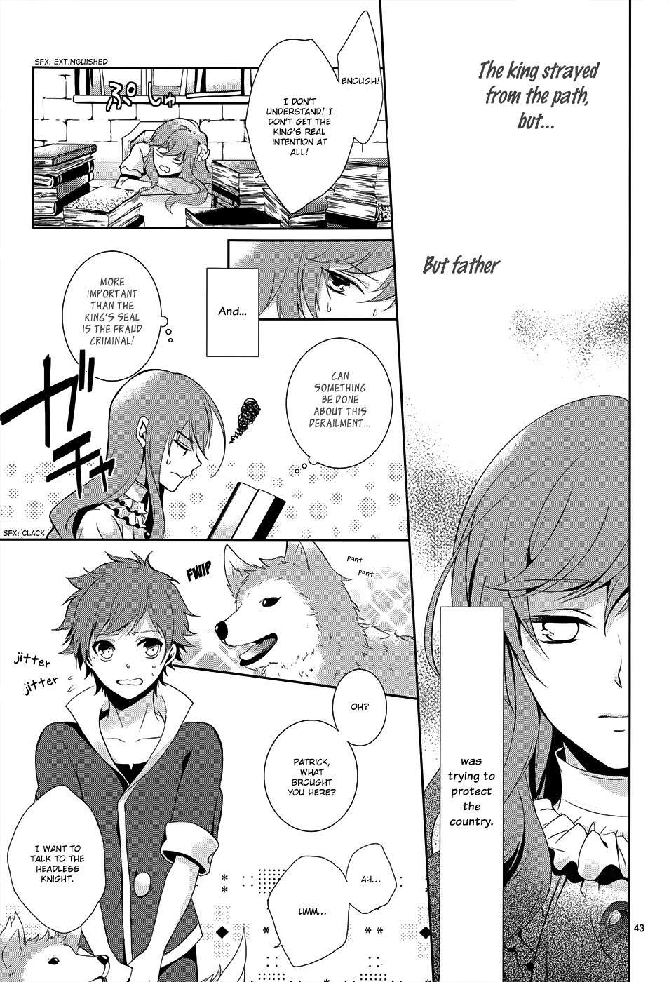 Obito no Hime to Kubinashi Kishi Chapter 1 page 45 - Chapter 1