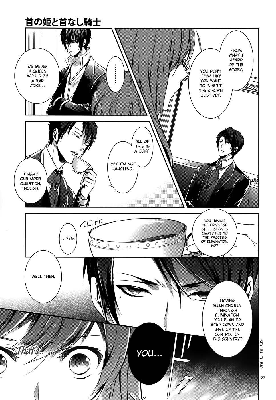 Obito no Hime to Kubinashi Kishi Chapter 2 page 28 - Chapter 2