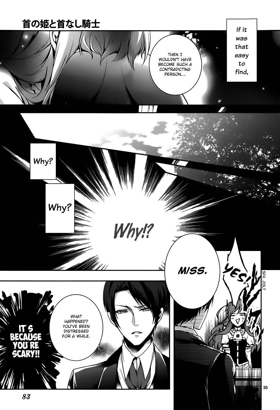 Obito no Hime to Kubinashi Kishi Chapter 2 page 36 - Chapter 2