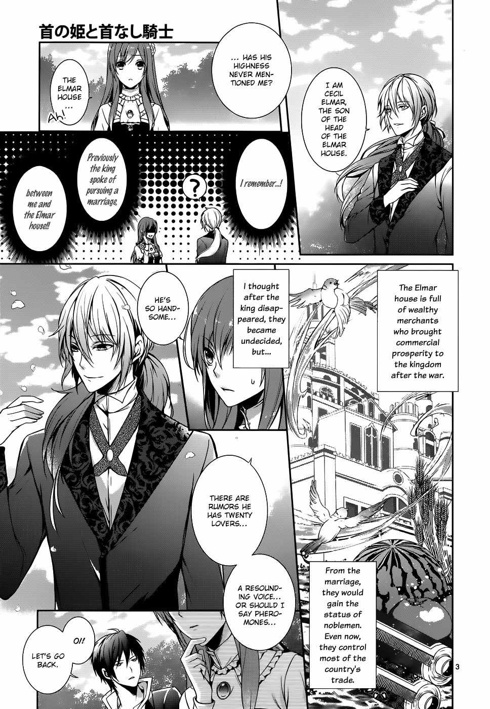 Obito no Hime to Kubinashi Kishi Chapter 2 page 4 - Chapter 2
