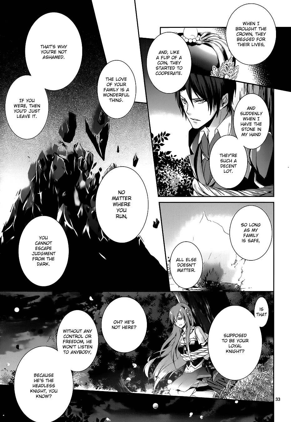Obito no Hime to Kubinashi Kishi Chapter 3 page 35 - Chapter 3
