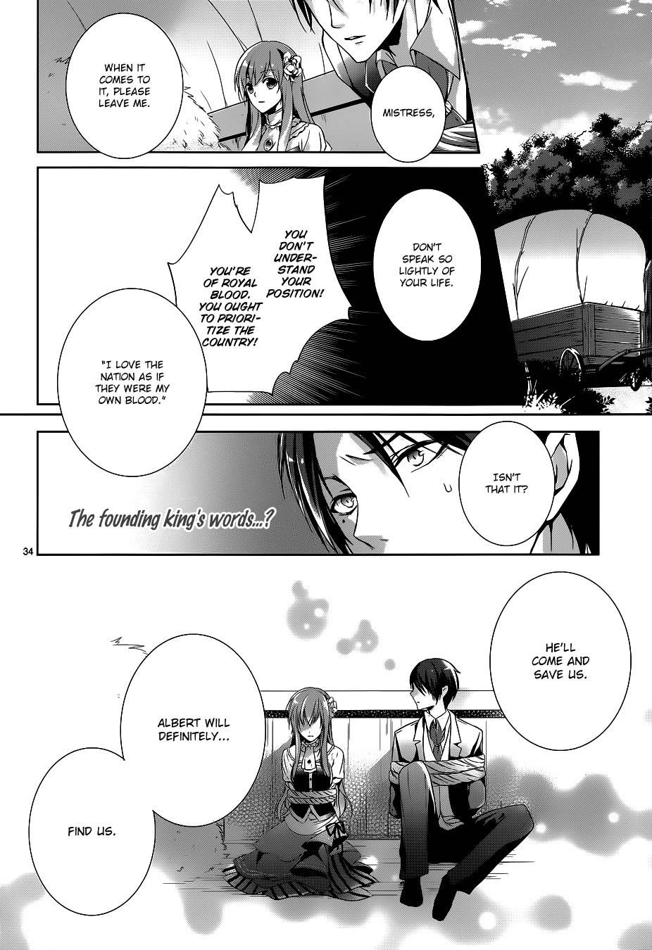 Obito no Hime to Kubinashi Kishi Chapter 3 page 36 - Chapter 3