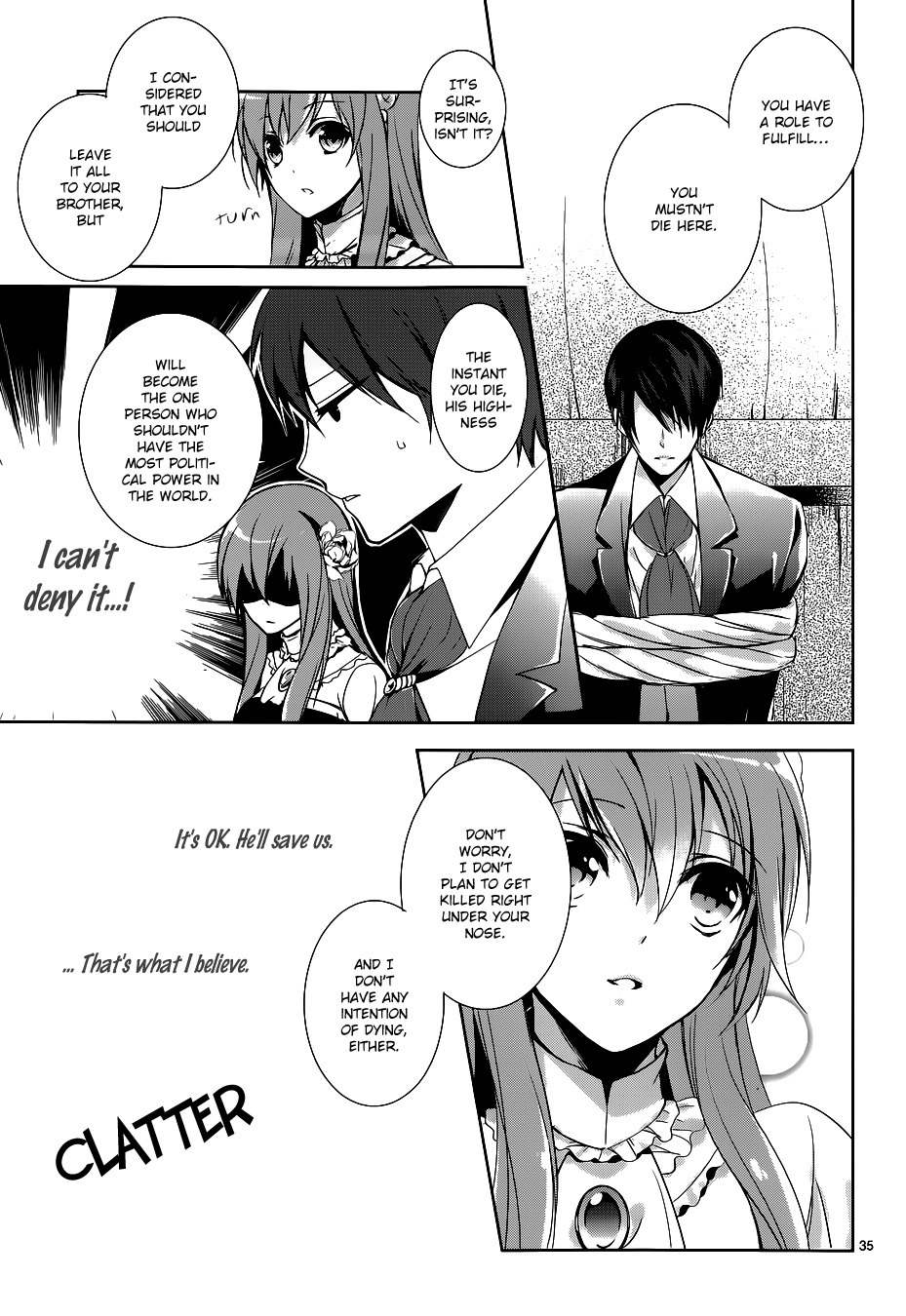 Obito no Hime to Kubinashi Kishi Chapter 3 page 37 - Chapter 3
