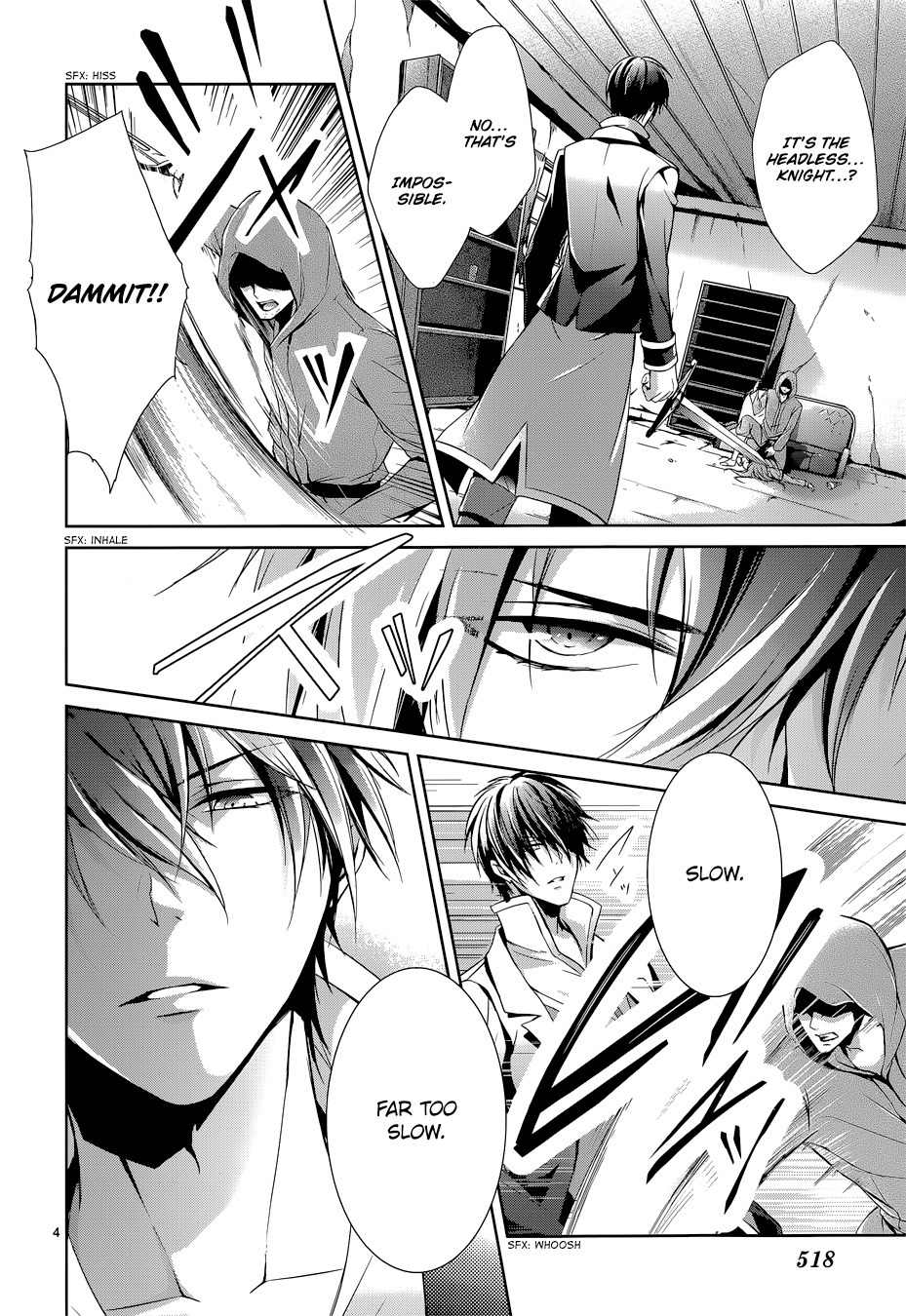Obito no Hime to Kubinashi Kishi Chapter 4 page 5 - Chapter 4