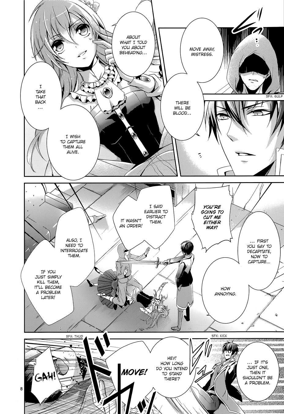 Obito no Hime to Kubinashi Kishi Chapter 4 page 9 - Chapter 4