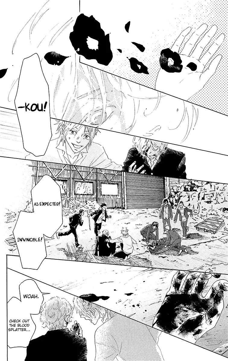 Oboreru Knife Chapter 29.2 page 33 - Chapter 29.2 (b): Tale of the Camellia (2)