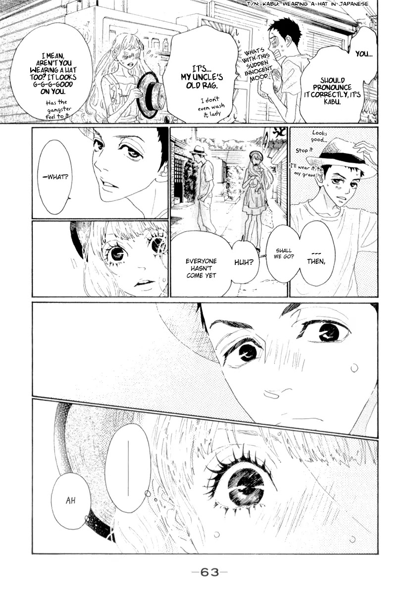 Oboreru Knife Chapter 33 page 18 - Chapter 33: The Firecracker That Lingers in My Sight