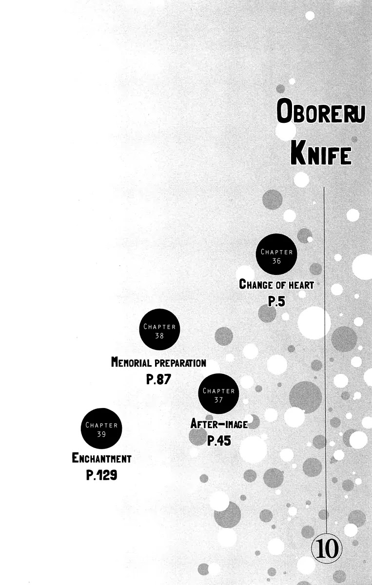 Oboreru Knife Chapter 36 page 7 - Chapter 36: Il sentimento dell'amore