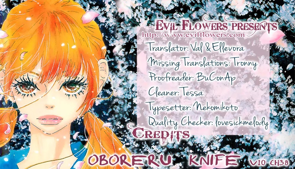 Oboreru Knife Chapter 38 page 1 - Chapter 38: Preparation For The Festival