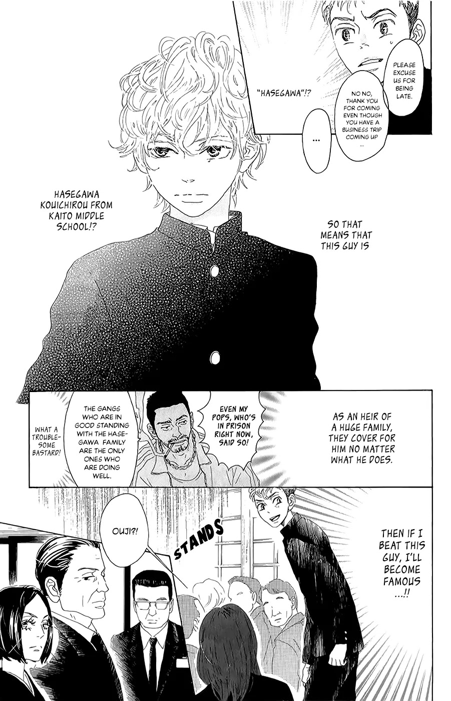 Oboreru Knife Chapter 40 page 13 - Chapter 40: The Hasegawa Household's Son