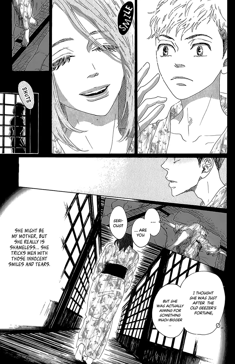 Oboreru Knife Chapter 40 page 19 - Chapter 40: The Hasegawa Household's Son