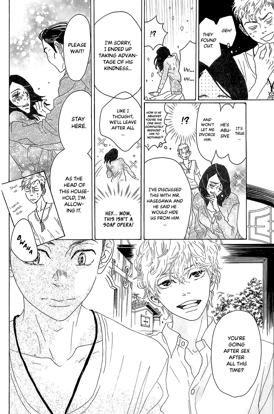 Oboreru Knife Chapter 40 page 22 - Chapter 40: The Hasegawa Household's Son