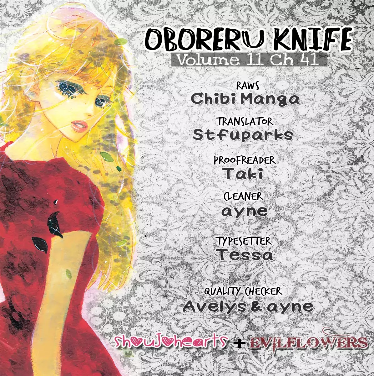 Oboreru Knife Chapter 41 page 1 - Chapter 41: Resonance