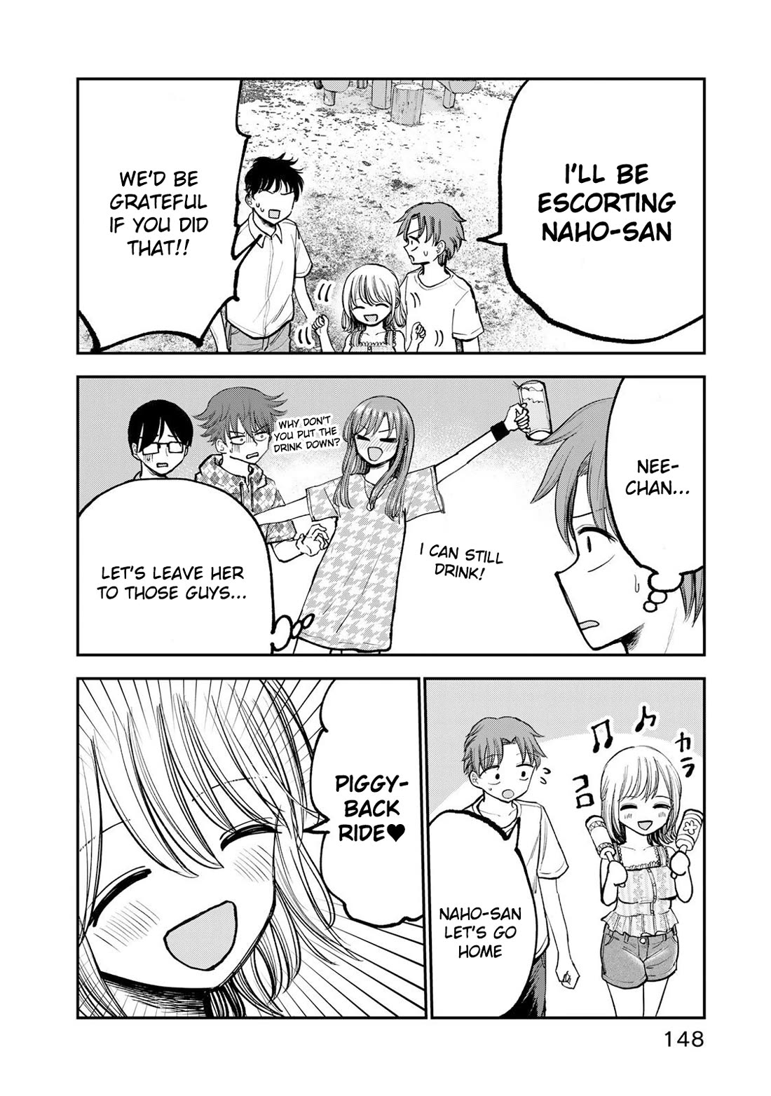 Occhoko Doji Onee-san Chapter 10 page 10 - Chapter 10: Naho-san has one too many♥
