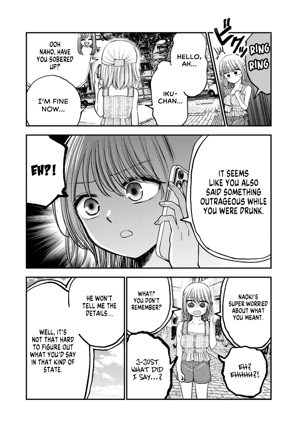 Occhoko Doji Onee-san Chapter 12 page 3 - Chapter 12: Troubled Naho-San♥️