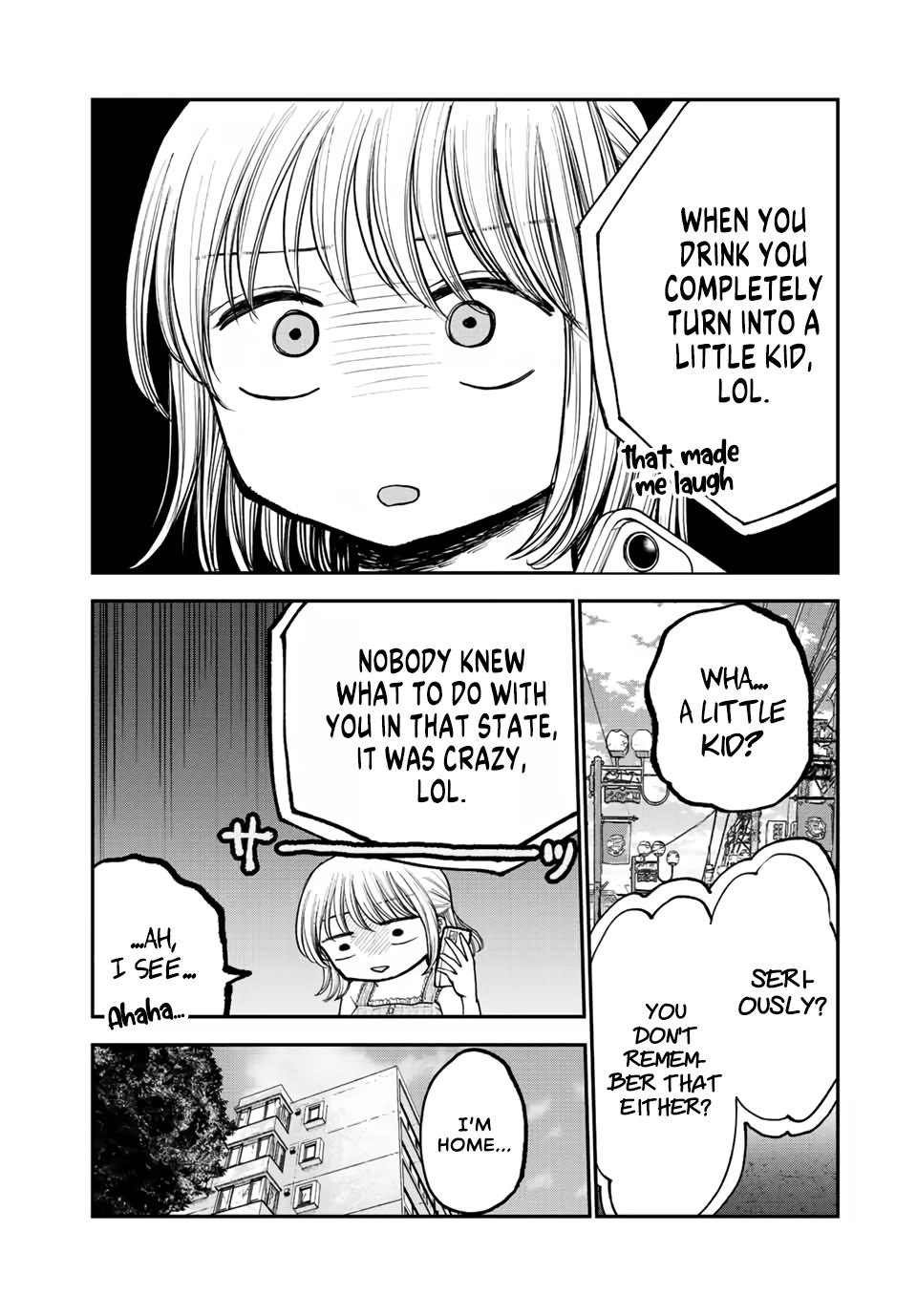 Occhoko Doji Onee-san Chapter 12 page 4 - Chapter 12: Troubled Naho-San♥️