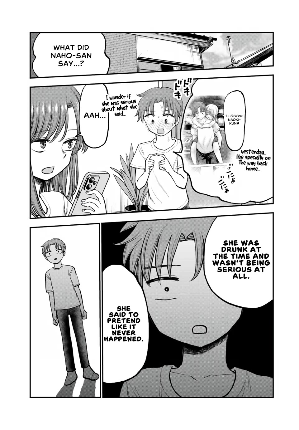 Occhoko Doji Onee-san Chapter 12 page 6 - Chapter 12: Troubled Naho-San♥️